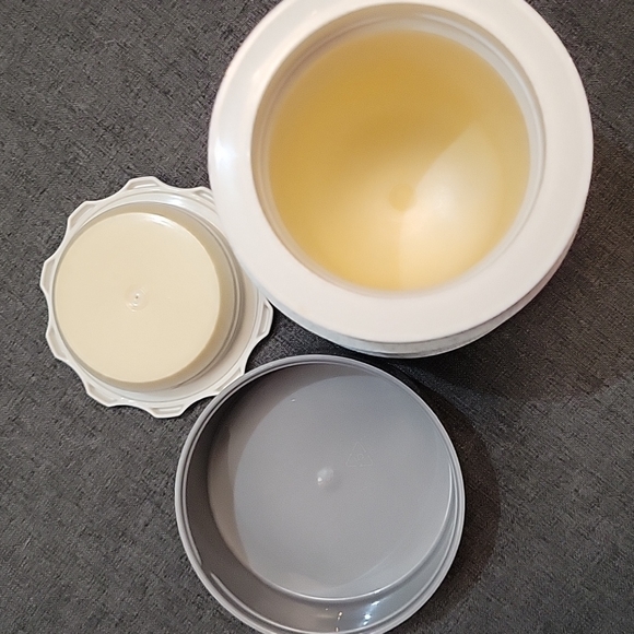 Vintage Thermos Dunkin' Donuts Coffee Cafe Canada GREY thermos publicité beignet - Picture 5 of 6